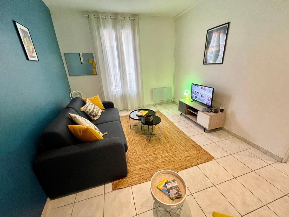 Joli Appartement Spacieux A 3 Min A Pied De La Mer Nice Bagian luar foto